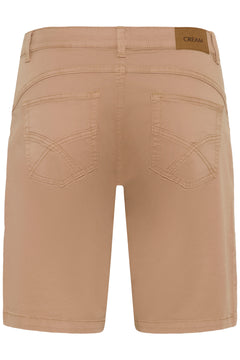 Cream Berta Twill Shorts Coco Fit