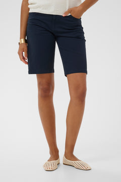 Cream Berta Twill Shorts Coco Fit