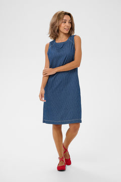 Cream Agate Shift Dress