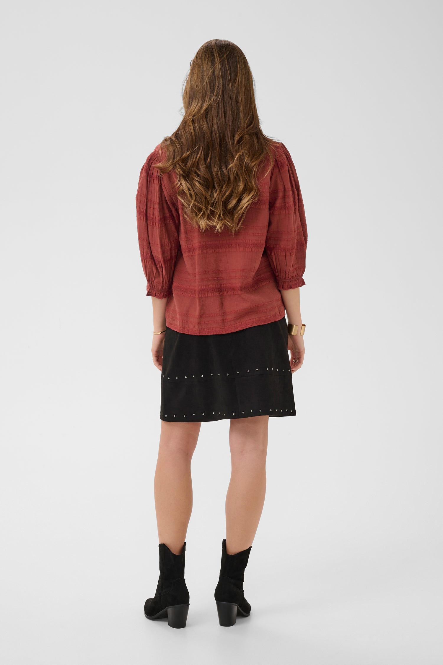 Cream Lyc Blouse
