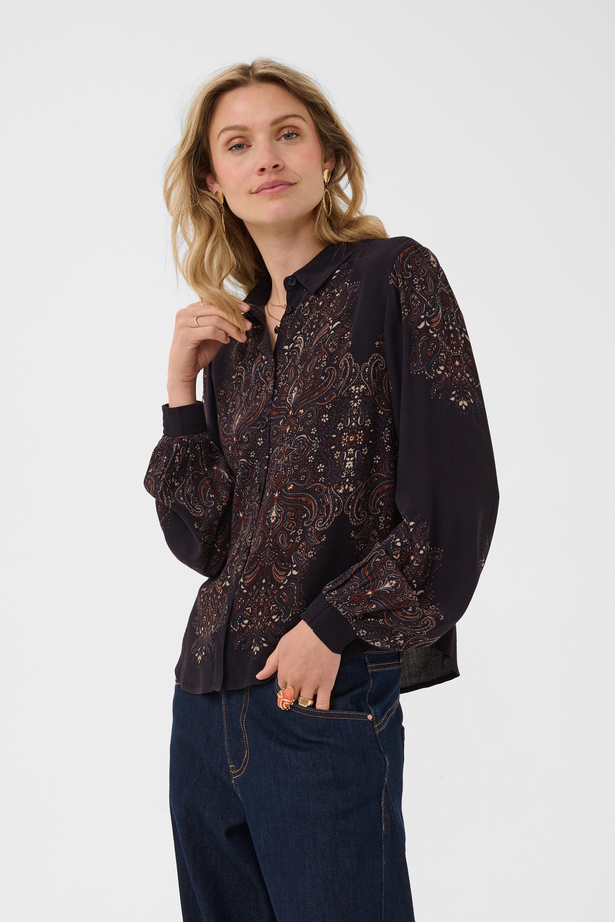 Cream Josia Blouse