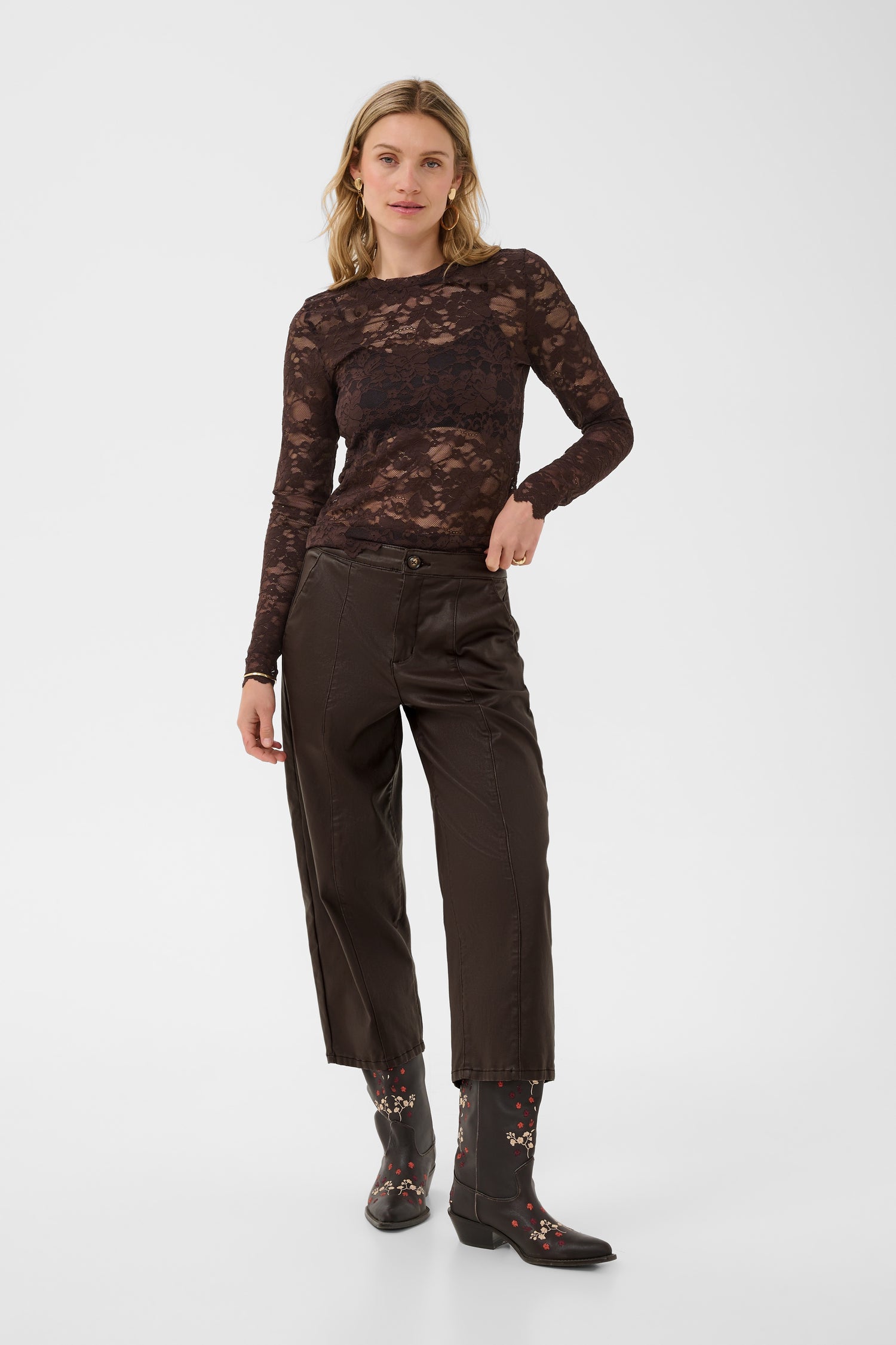 Cream Winni Ankle Pant