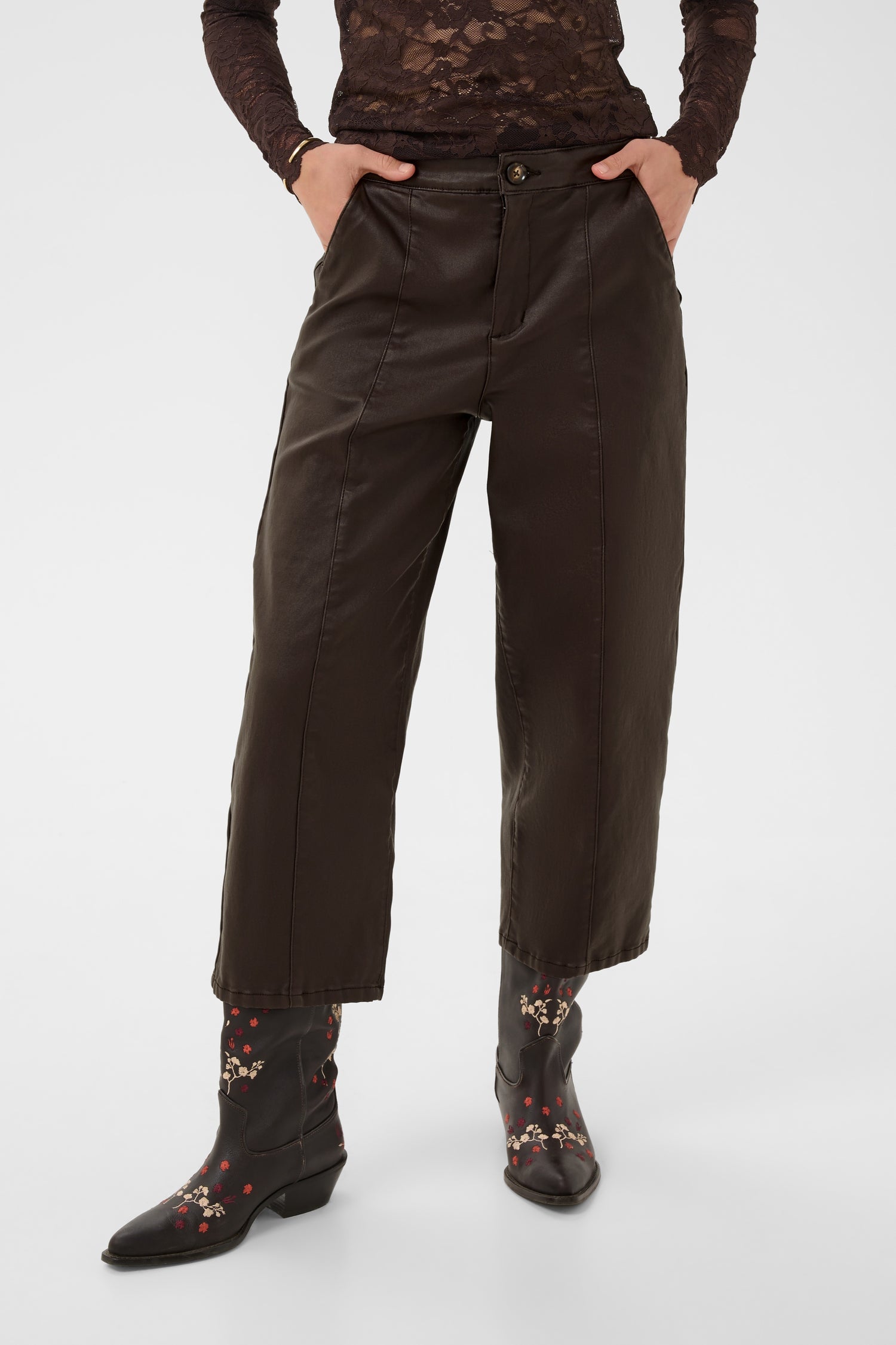 Cream Winni Ankle Pant
