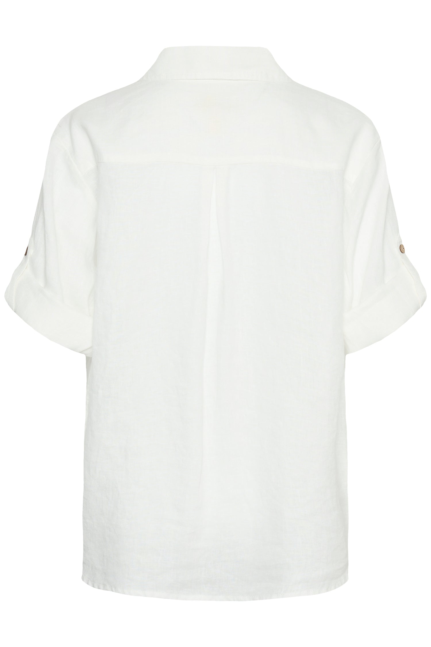 Cream Bellis Linen Shirt