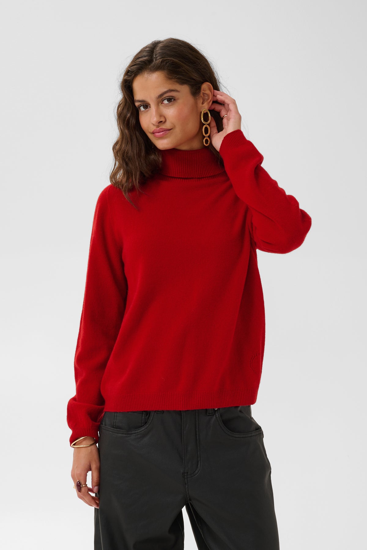 Cream Mela Rollneck