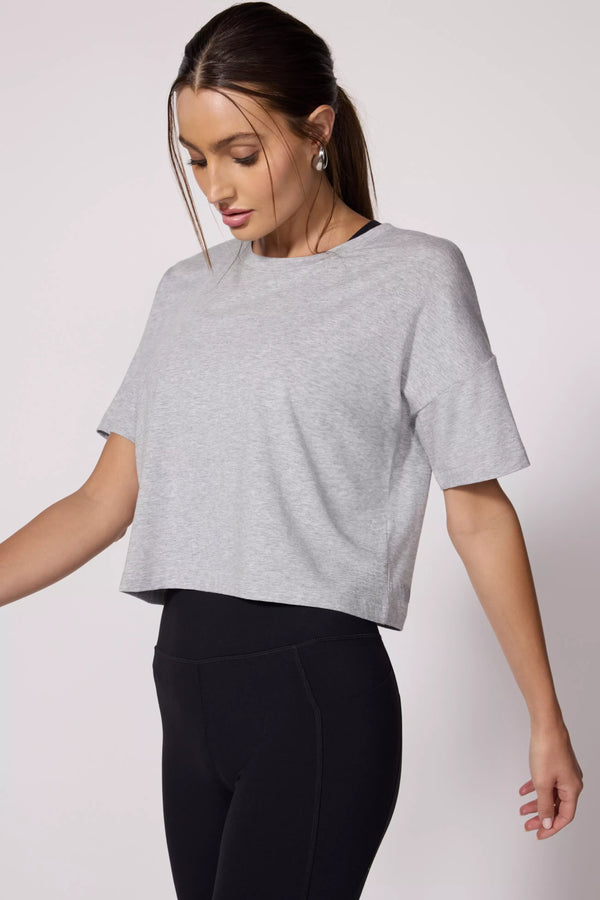 🇨🇦 MPG Pima Cotton Cropped Boyfriend T-Shirt