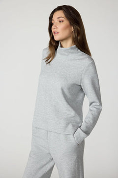 MPG Dreamweave Mock Neck Sweatshirt