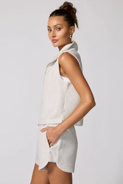 🇨🇦 MPG Dreamweave 1/2 Zip Mockneck Tank