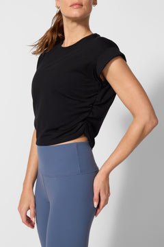 🇨🇦 MPG Serene Ruched Side Sleeveless Sweatshirt