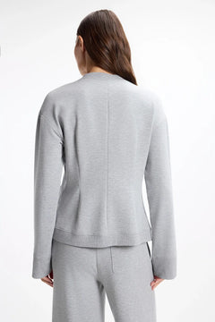 MPG Cozy Fleece Button Up Cardigan