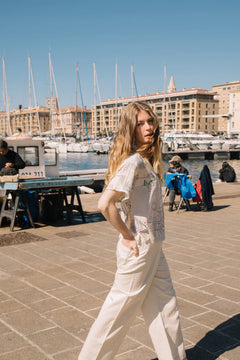 Indi & Cold Patch Embroidered Shirt