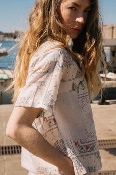 Indi & Cold Patch Embroidered Shirt