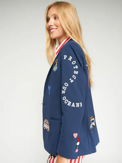 Vilagallo Save Our Oceans Blazer