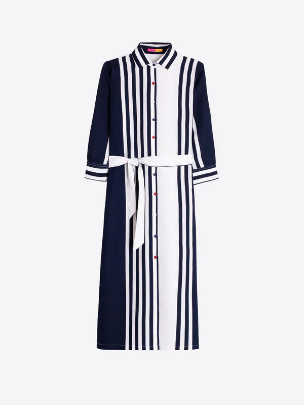 Vilagallo Striped Dress