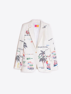 Vilagallo Palm Tree Blazer