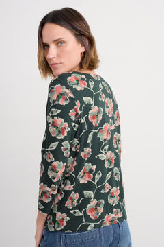 Seasalt Studio Glass 3/4 Sleeve Top