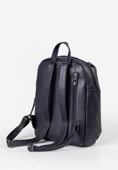 Aunts & Uncles Crabapple Leather Backpack Purse