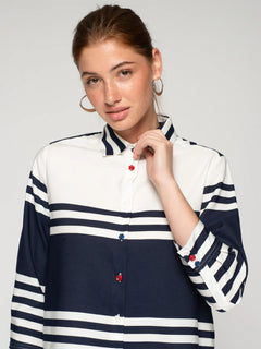 Vilagallo Striped Blouse