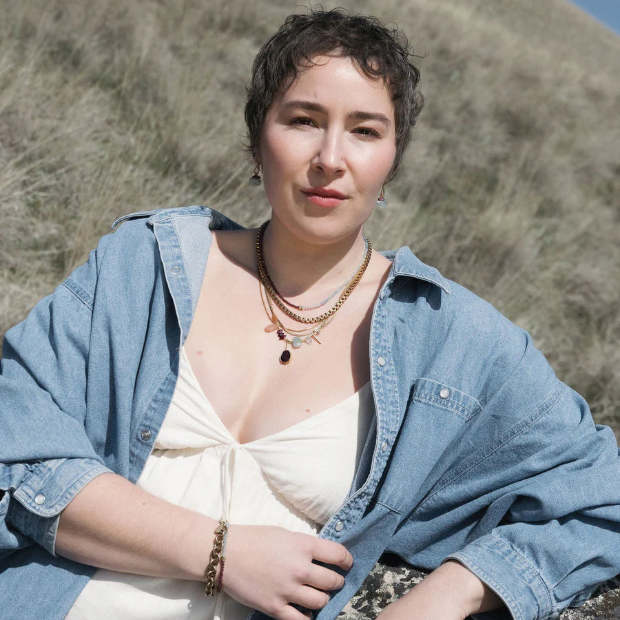Hailey Gerrits Box Chain Necklace