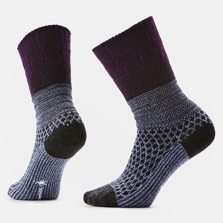 Smartwool Unisex Popcorn Cable Crew Sock
