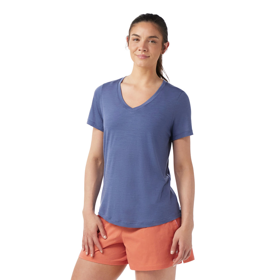 Smartwool Active Ultralight Short Sleeve V-Neck T-Shirt