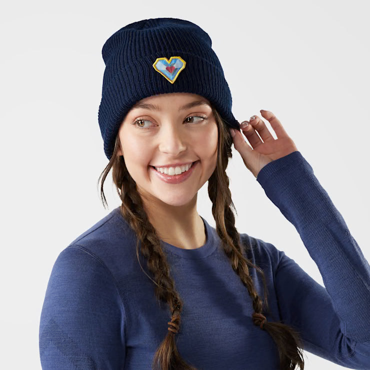 Smartwool Unisex Geo Peaks Patch Beanie