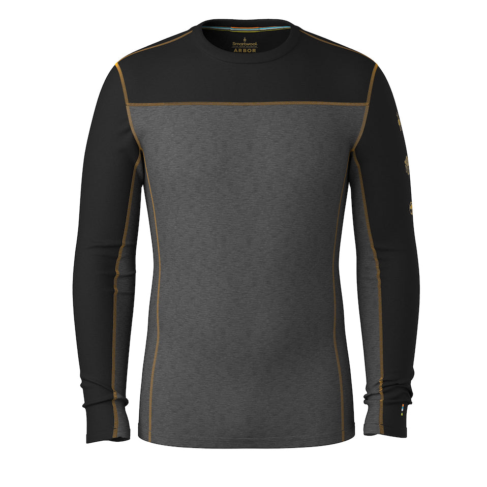 Smartwool Men's Classic Thermal Merino Base Layer Colorblock Crew