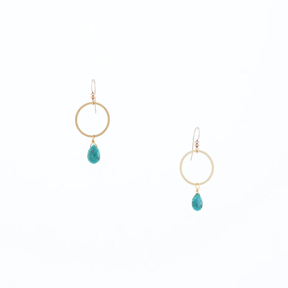 🇨🇦 Hailey Gerrits Rhea Earrings (Turquoise)