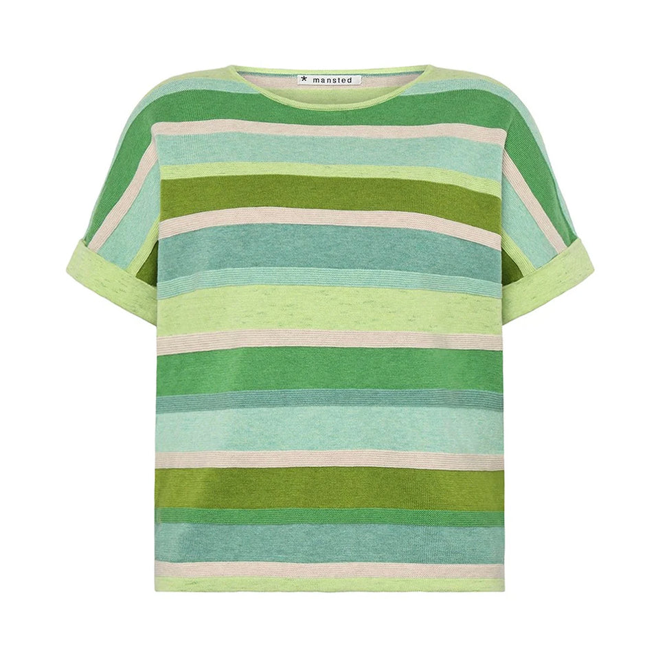Mansted Cotton Andie Short Sleeve Sweater