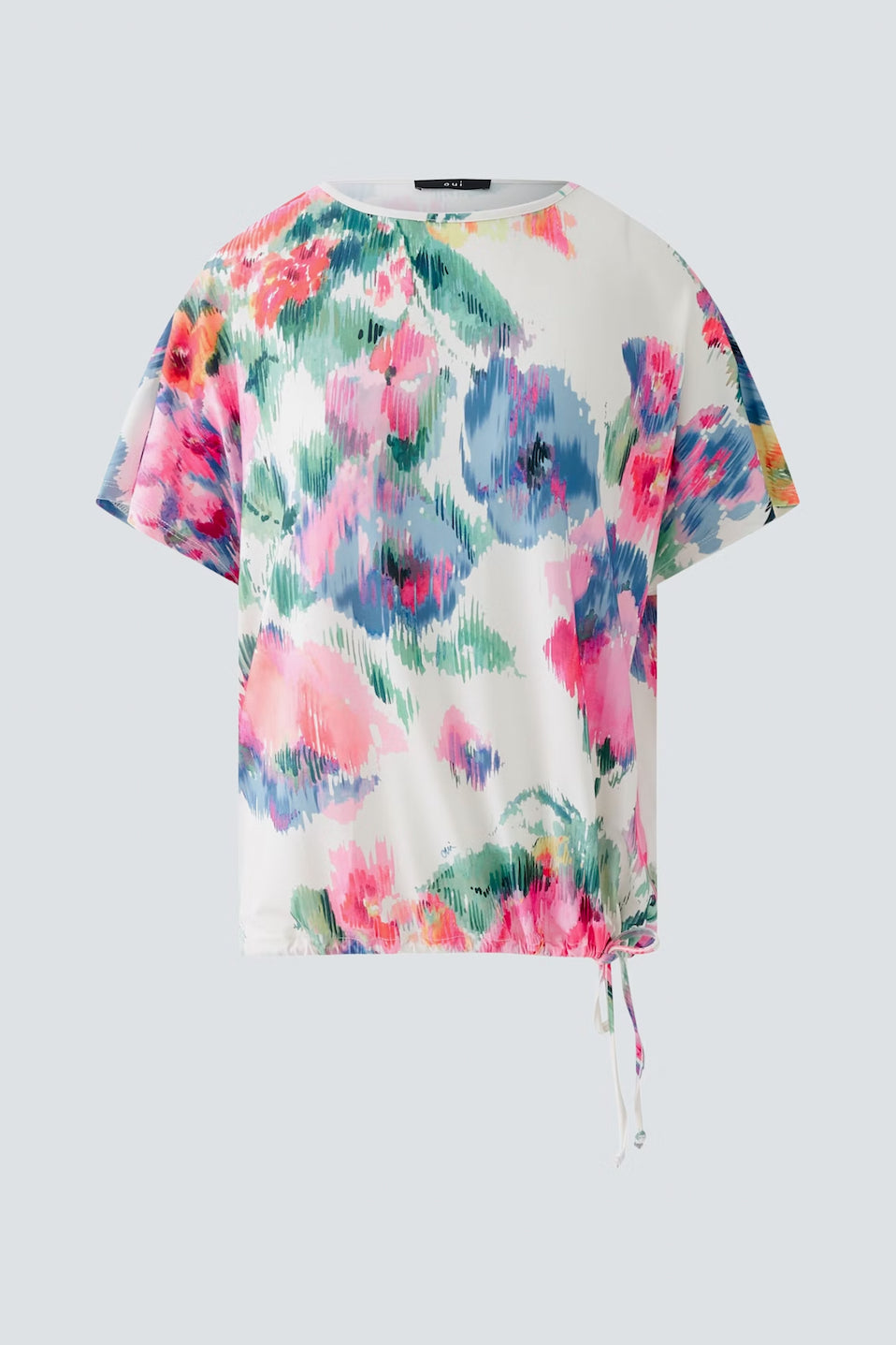 Oui Floral Print T-Shirt