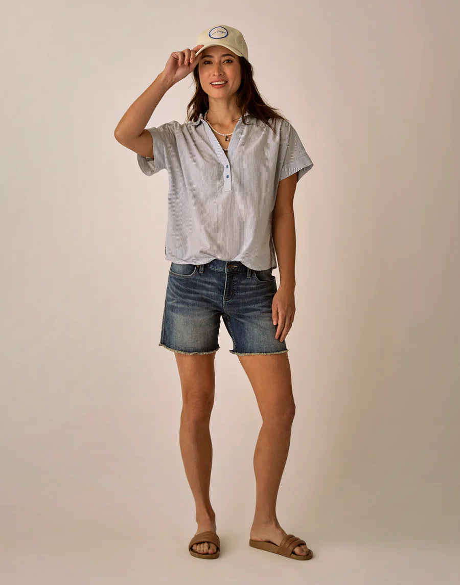 Carve Designs Elliot Voile Top