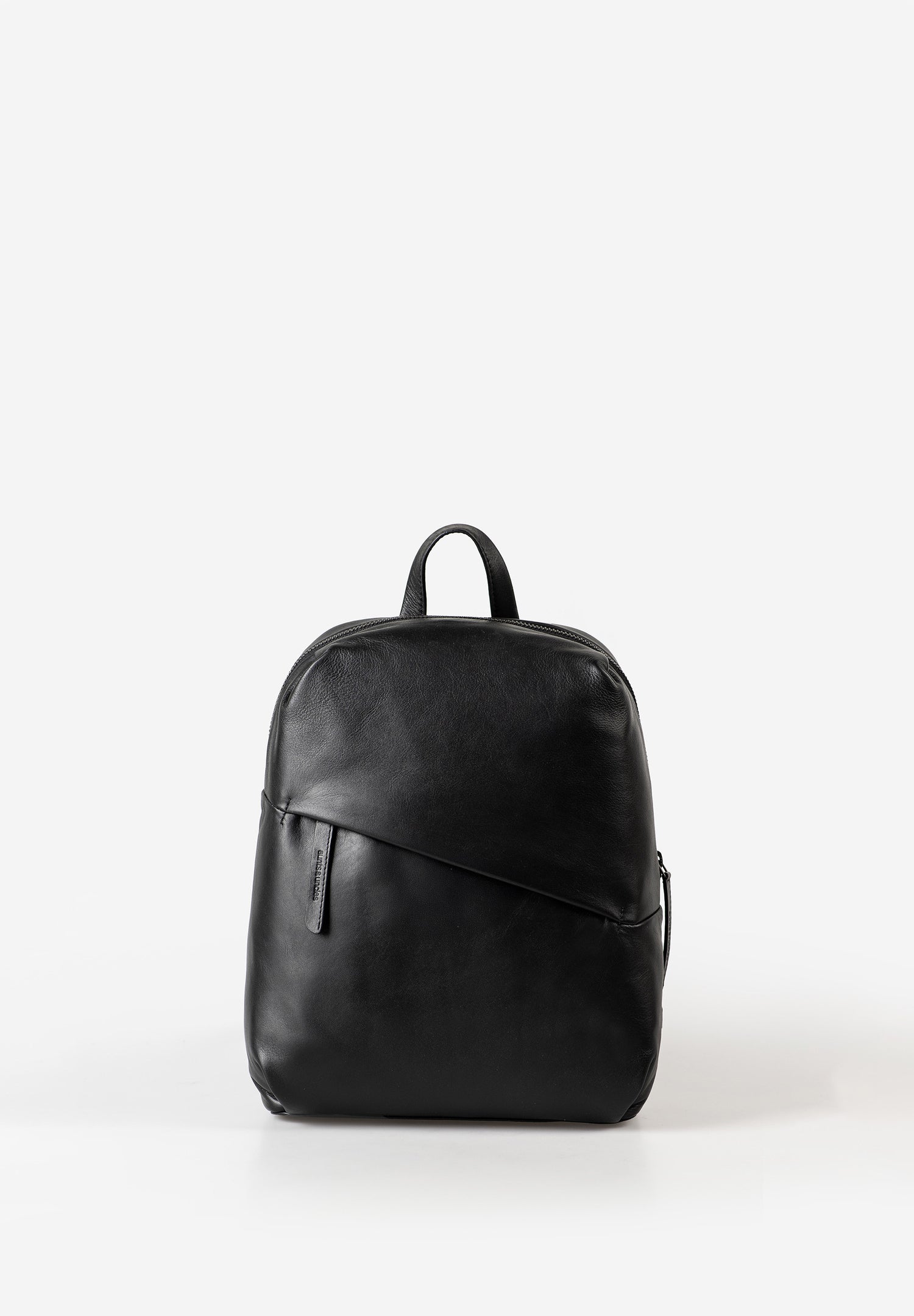 Aunts & Uncles Crabapple Leather Backpack Purse