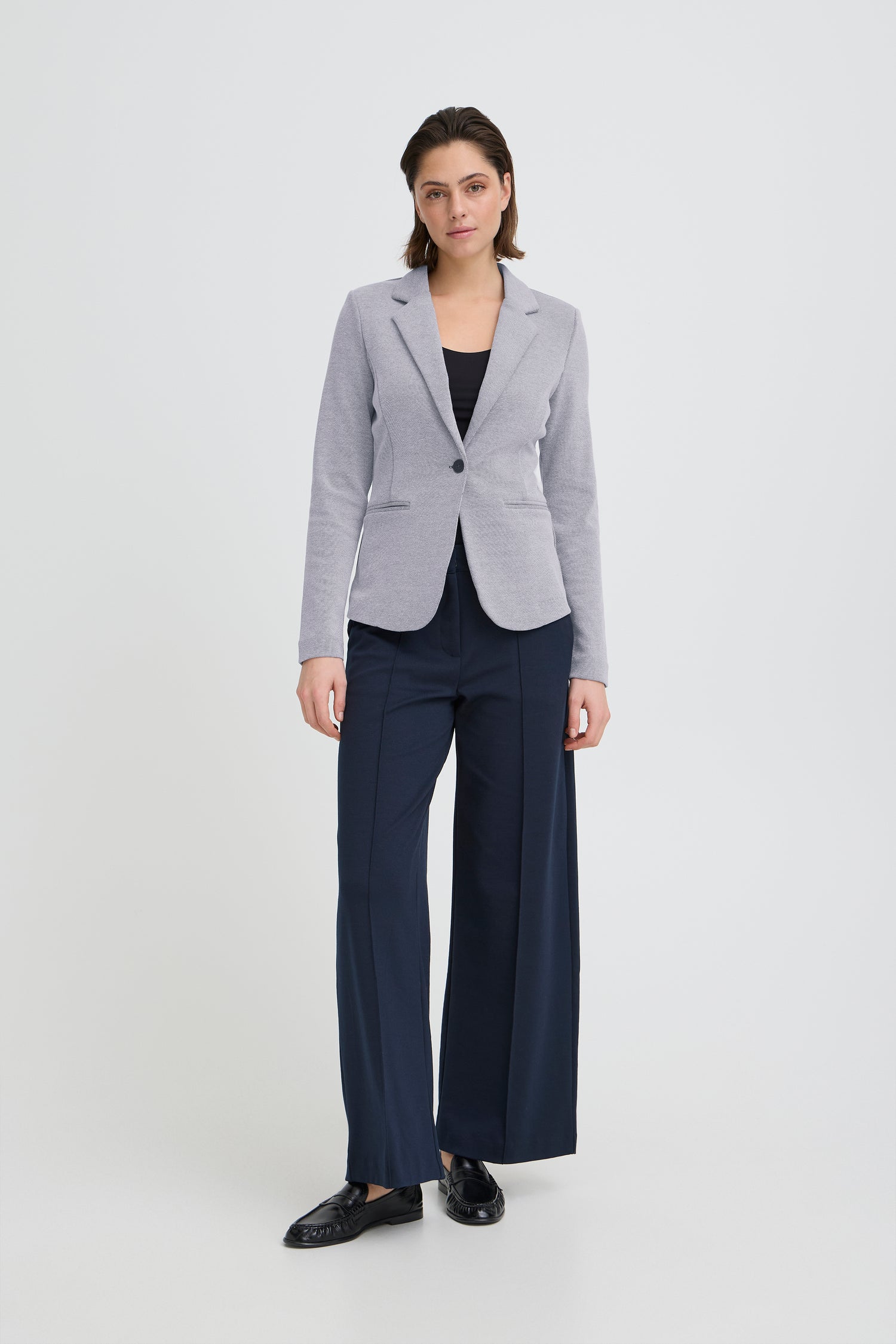 Ichi Kate Pique Blazer