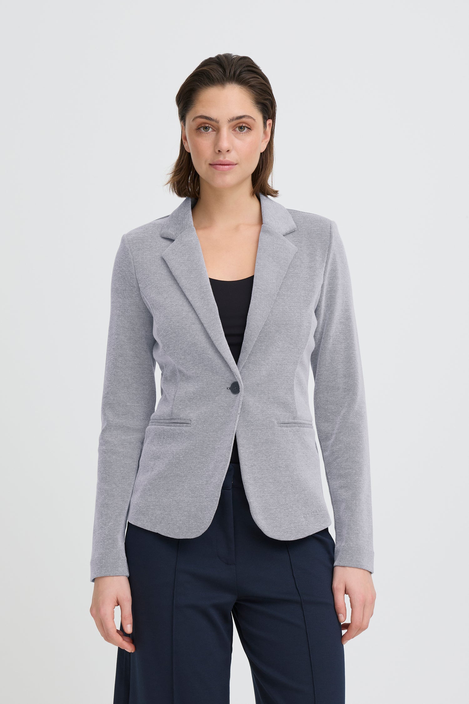 Ichi Kate Pique Blazer