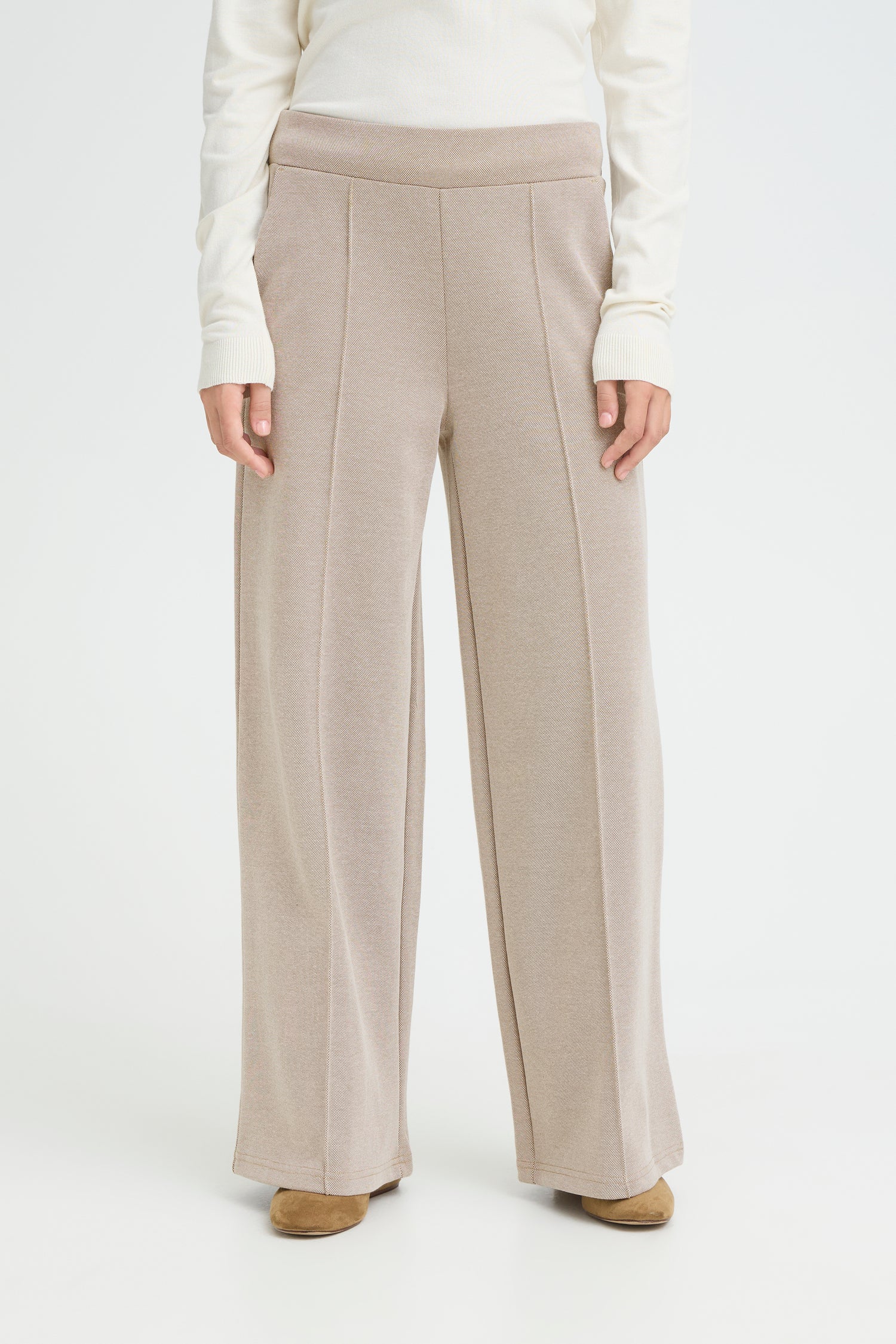 Ichi Kate Pique Long Pant