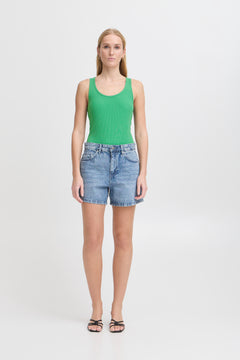 Ichi Palmer Rib Tank Top