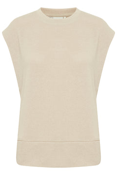Ichi Nadea Knit Cap Sleeve Sweater