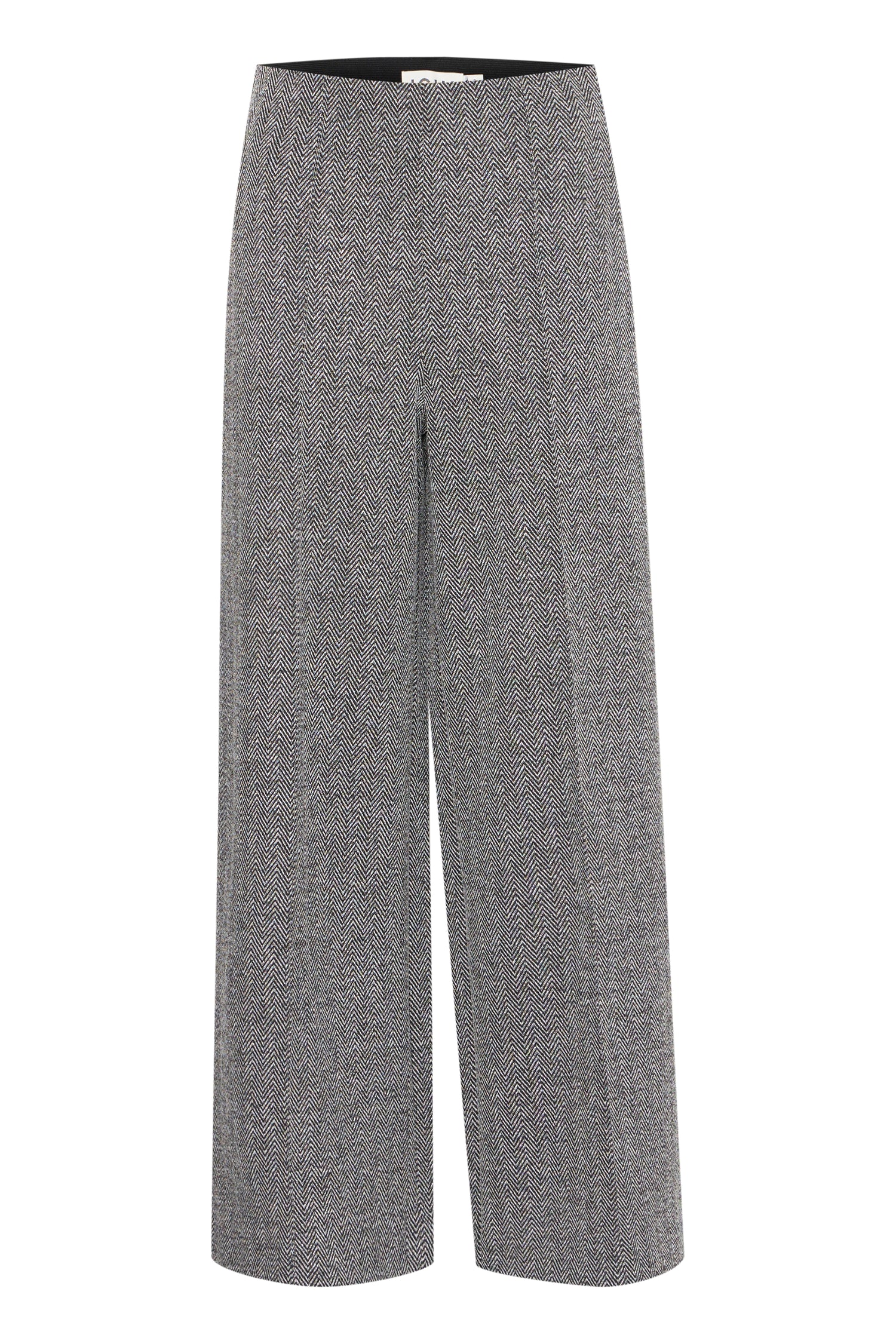 Ichi Kate Jacquard Wide Leg Pant