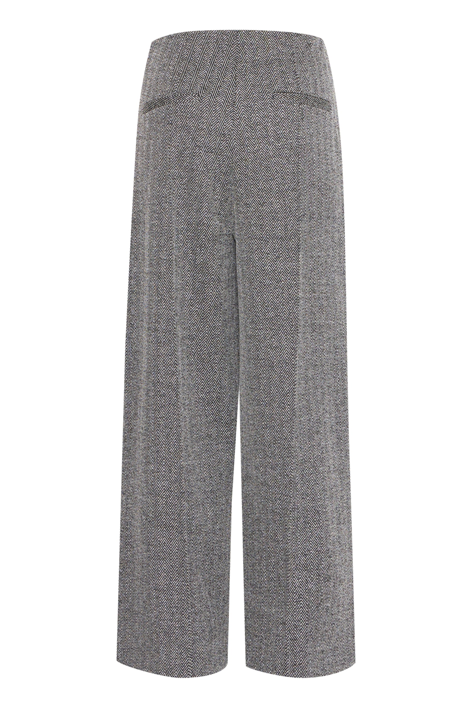 Ichi Kate Jacquard Wide Leg Pant
