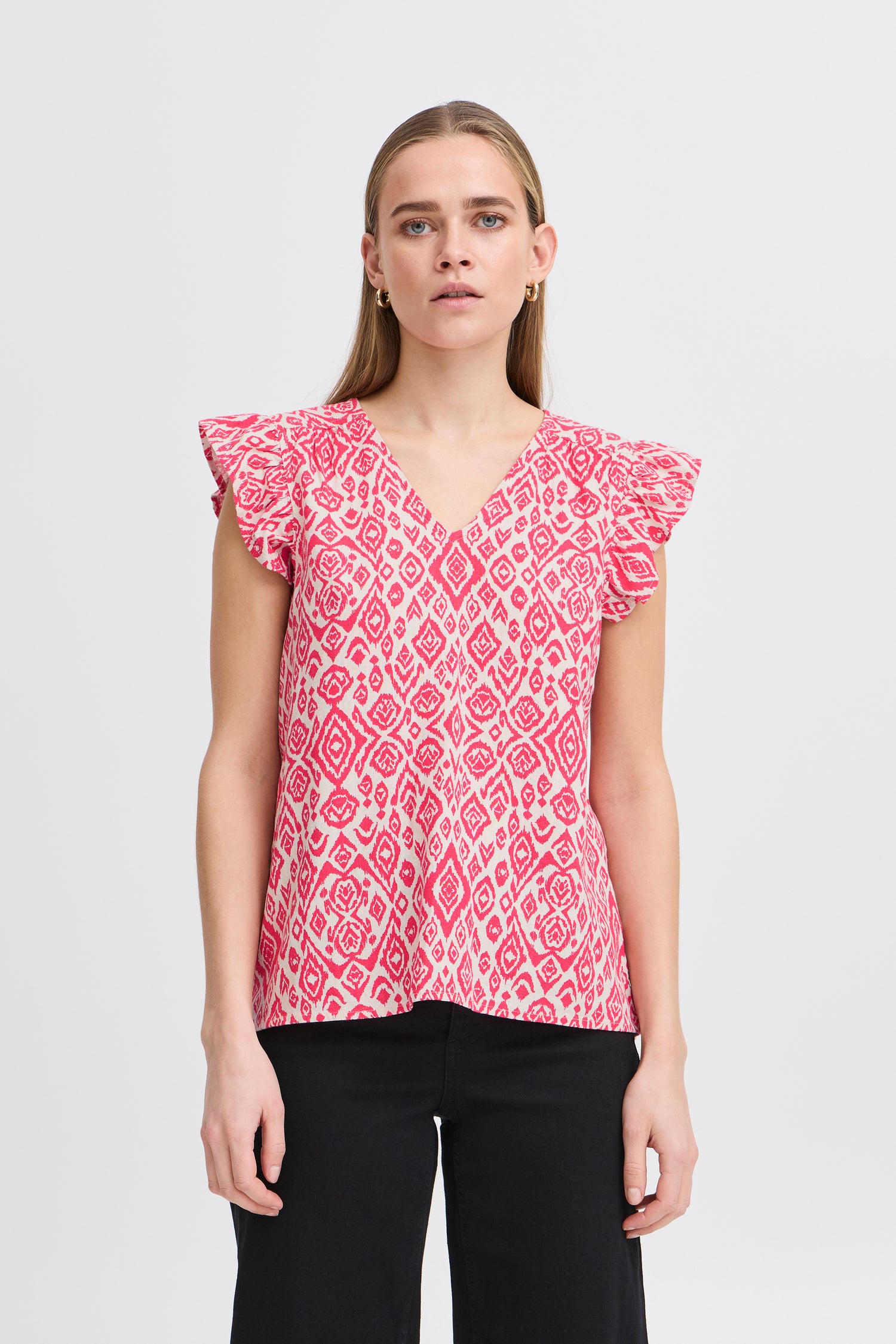 Ichi Linno Sleeveless Top