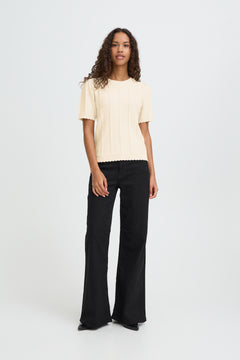 Ichi Demue Short Sleeve Sweater