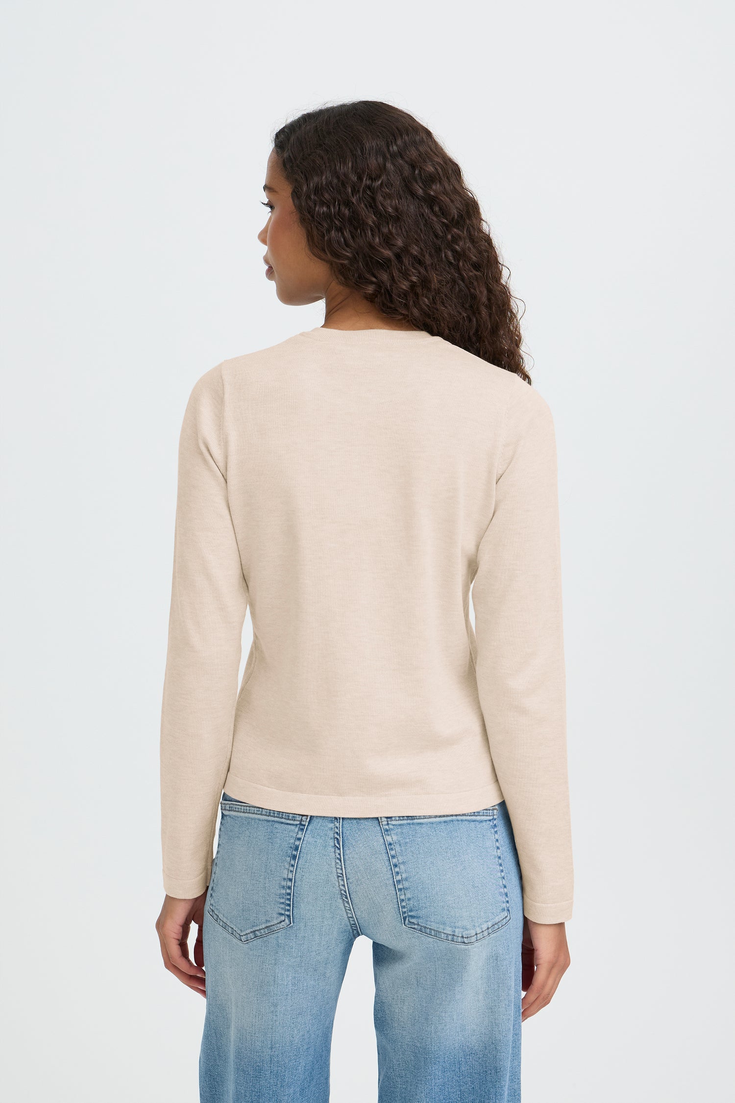 Ichi Luls O-Neck Cardigan