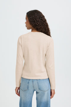 Ichi Luls O-Neck Cardigan