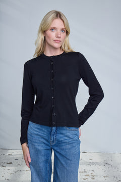 Ichi Luls O-Neck Cardigan