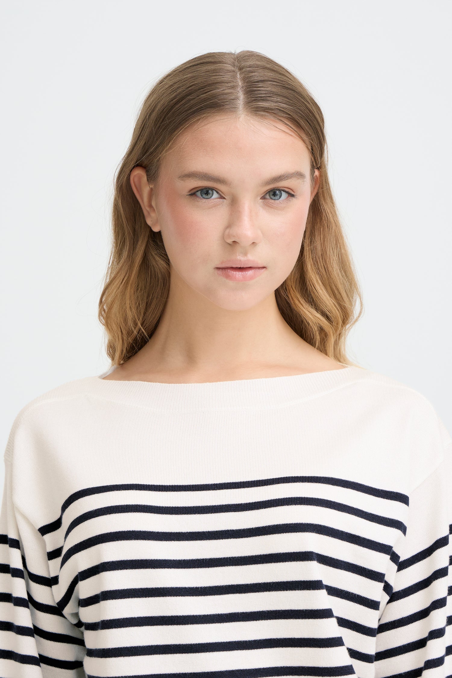 Ichi Luls Boatneck Pullover