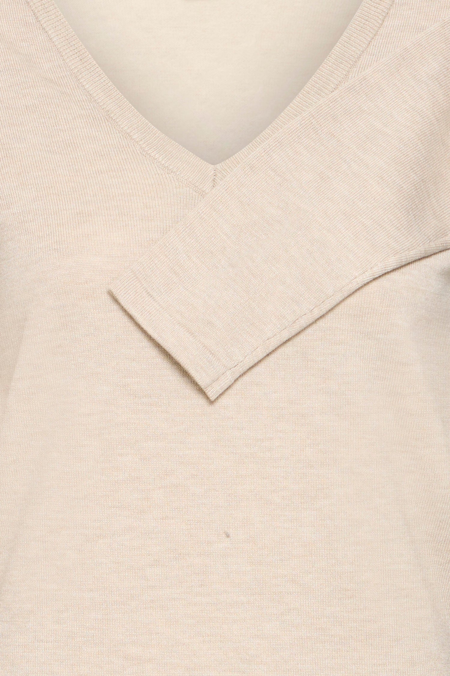 Ichi Luls V-Neck Long Sleeve Sweater