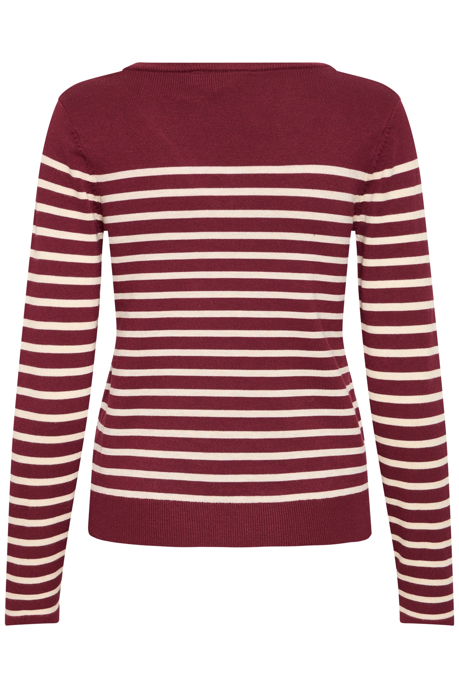 Ichi Luls V-Neck Long Sleeve Sweater