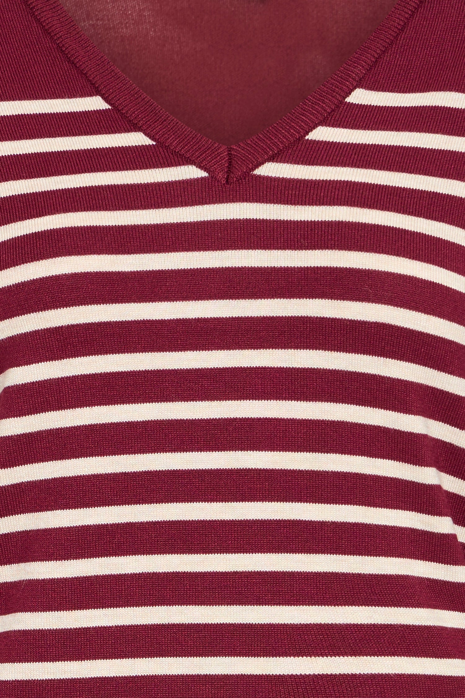 Ichi Luls V-Neck Long Sleeve Sweater
