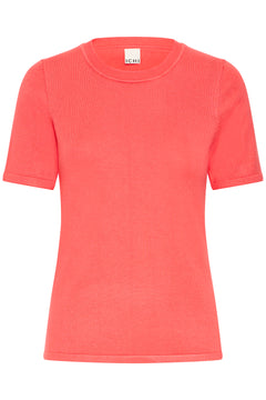 Ichi Luls O-Neck Short Sleeve Pullover