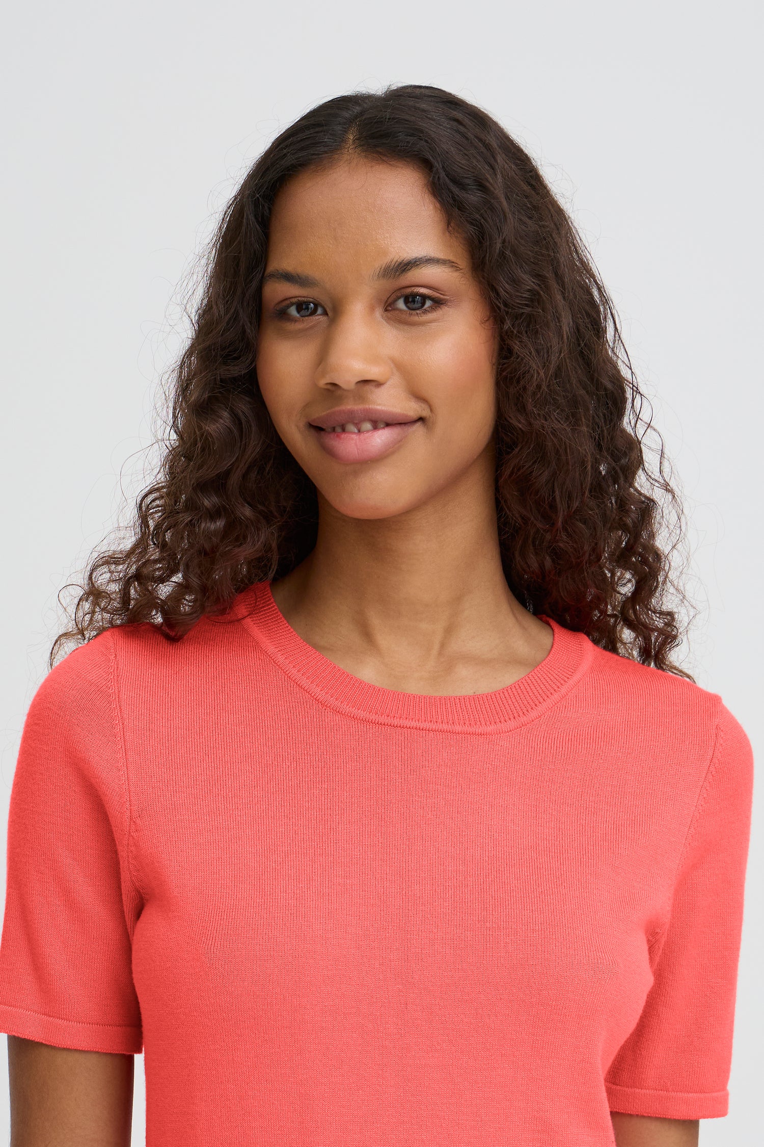 Ichi Luls O-Neck Short Sleeve Pullover